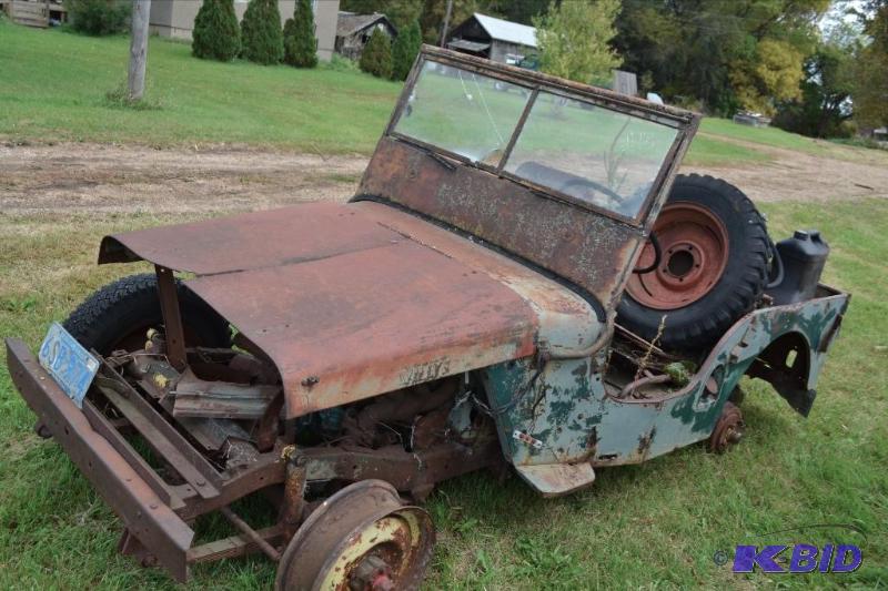 lot 13 image: 1948 Willys Jeep CJ-2A