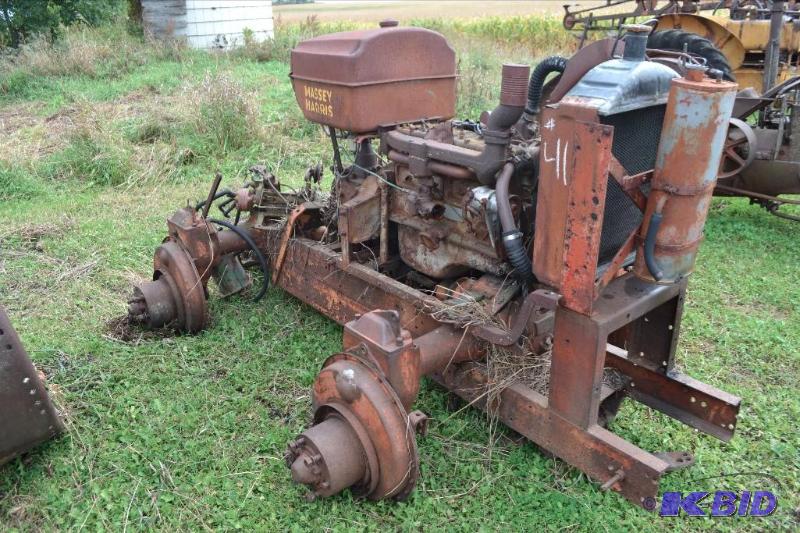 lot 41 image: Home Made Tractor  Massey, Allis, Chrysler