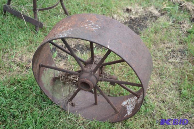 lot 72 image: Steel Wheel ...