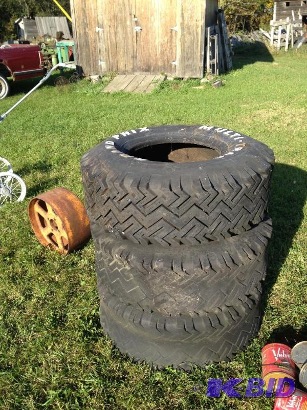 lot 96 image: 3 grand Prix Multi Trac&nbspTires ...