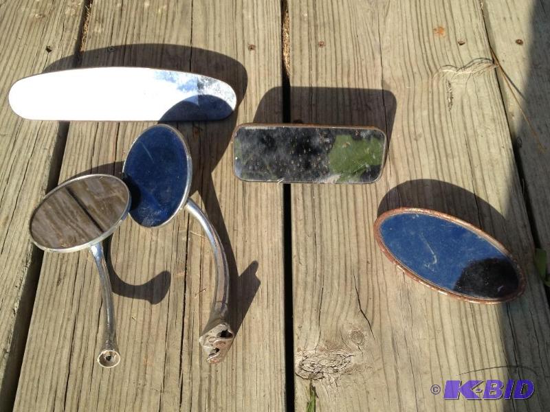 lot 99 image: Vintage Car  Truck Mirrors ...