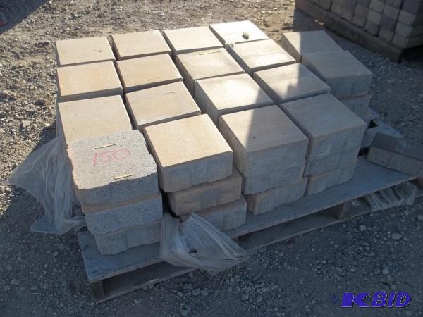 COUNTY MATERIALS H20 PERMEABLE 8 X 8  57 PCS...