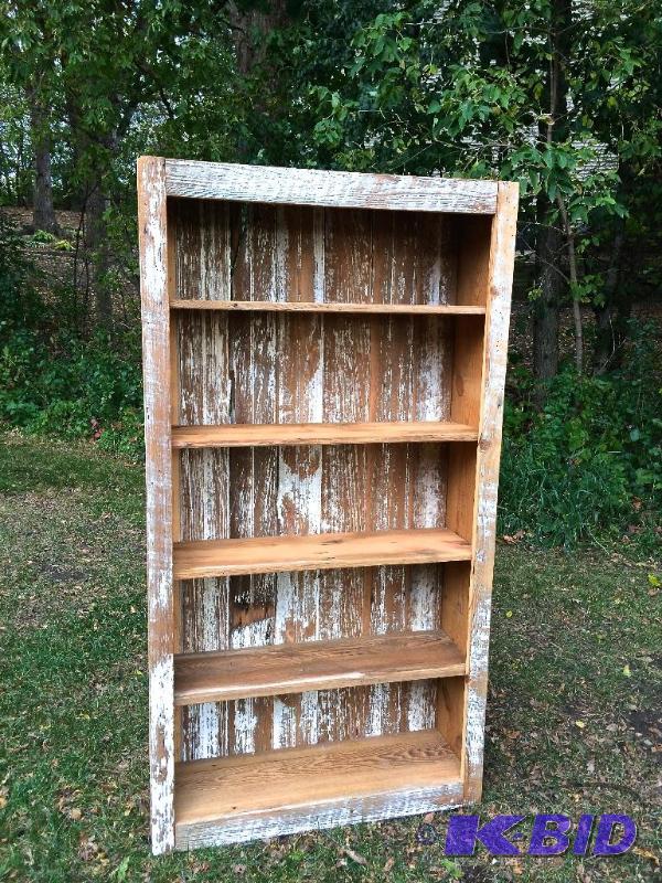 HAND MADE RECLAIMED BARN WOOD SHELF