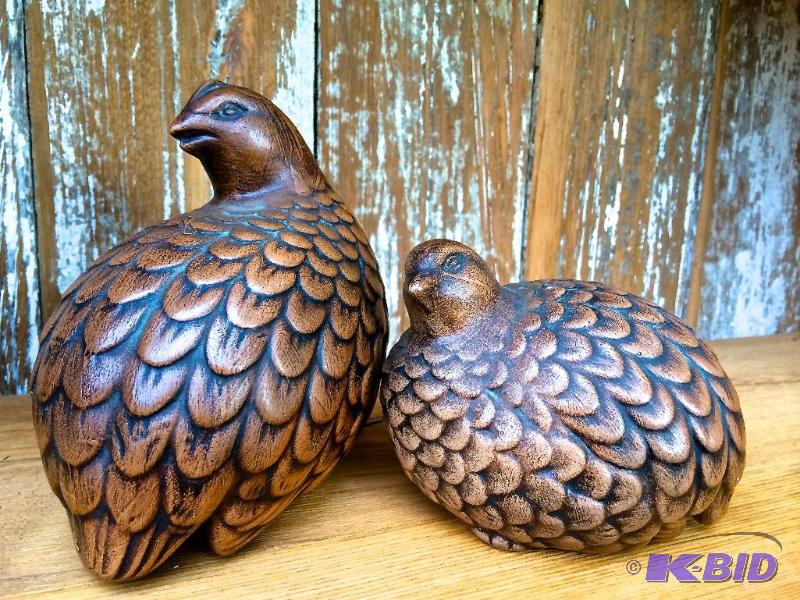Signed Decorative Birds
