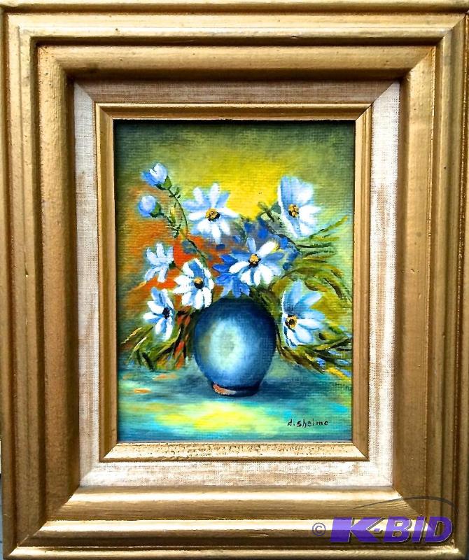 Orignal Oil Framed & Signed D. Sheimo