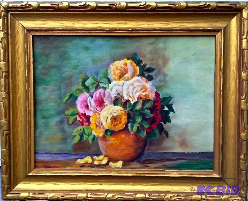 Orignal Oil Framed unsigned painting