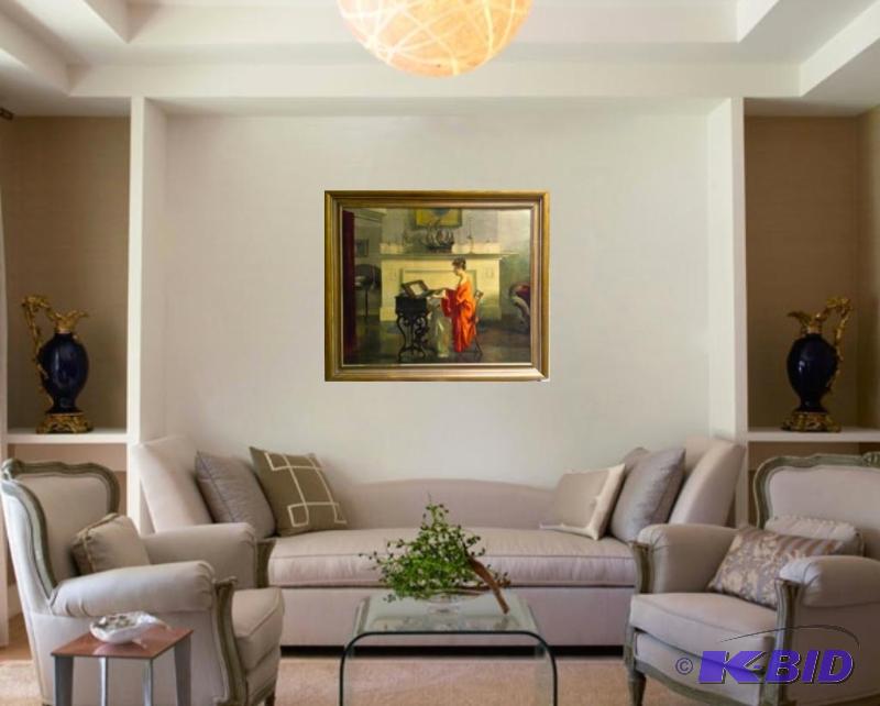 lot 17 image: Vintage Print Framed Looks Stunning