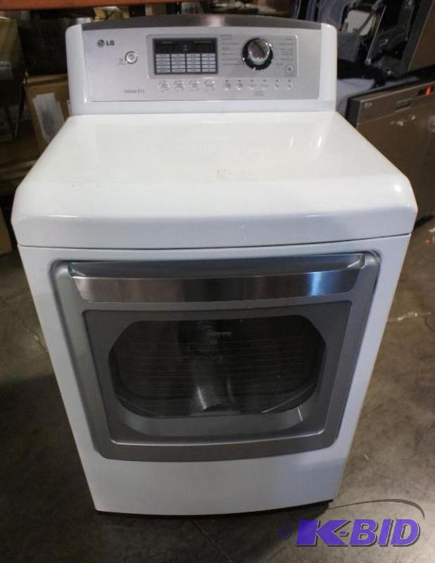 LG Dryer (Used) Model # (DLE5001W) 7.3 CU.FT....