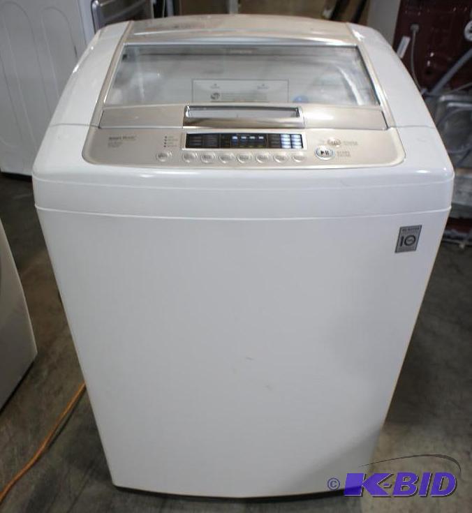 LG Washer Model # (WT1201CW) top-loading wash...