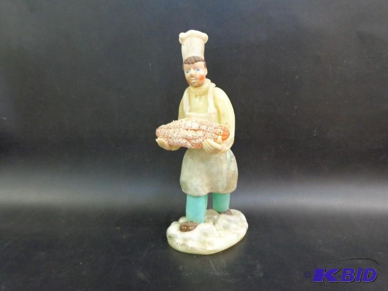 Occupational Czech Glass Figurine 8&quot Tal...