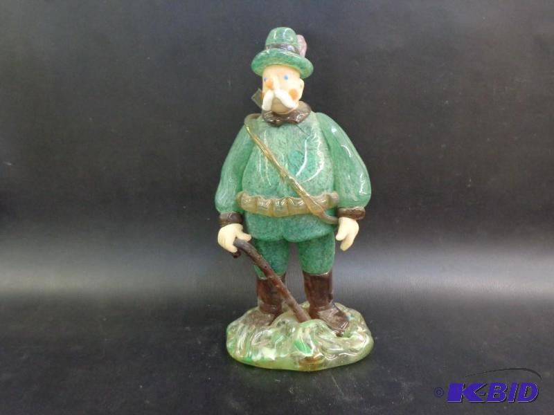 Occupational Czech Glass Figurine 8 12&quot...