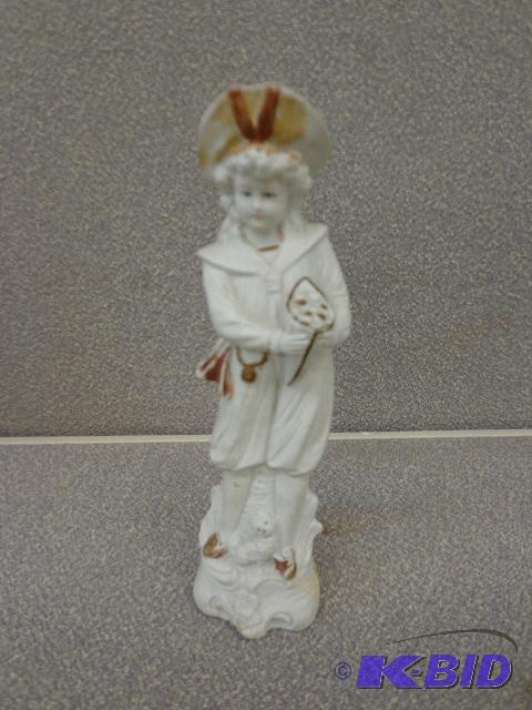 Bisque Porcelain Shepard Approximately 9&quot...