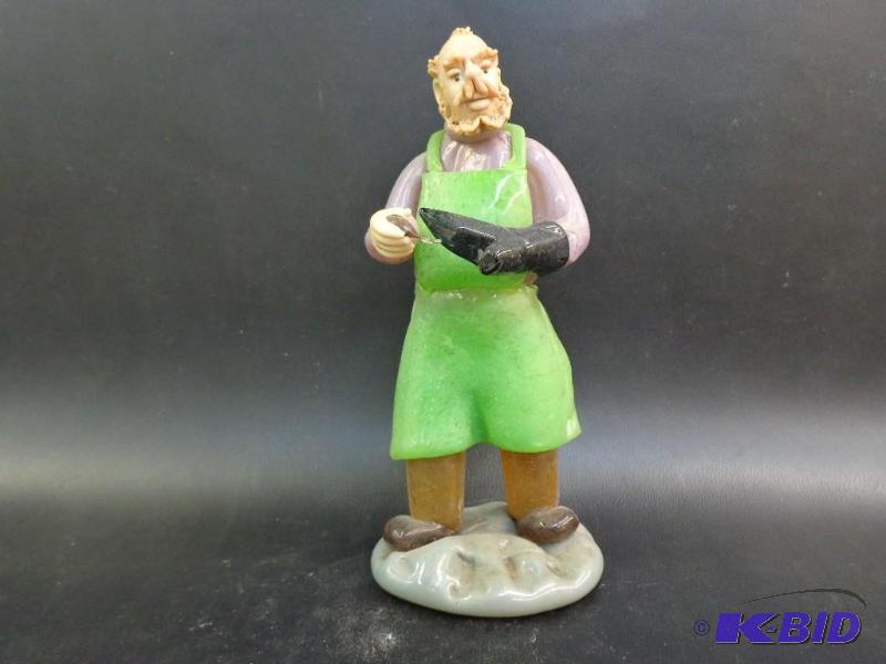 Occupational Czech Glass Figurine 7 34&quot...