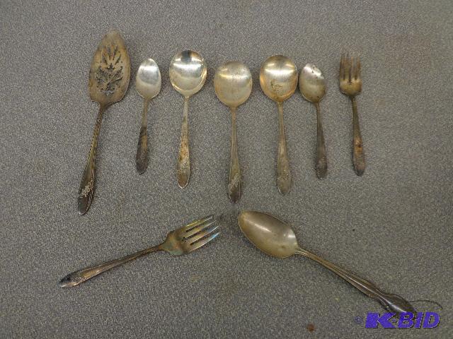 Silverware 5 Tudor Plate Oneida Community spo...