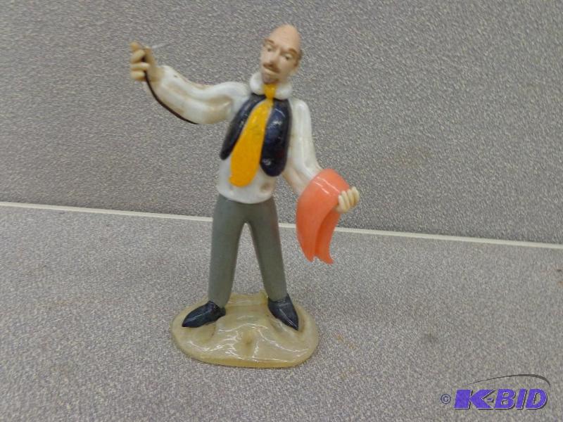 Occupational Czech Glass Figurine 8&quot Tal...