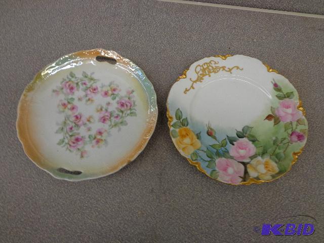 2 Plates Haviland France 9 34&quot plate Ge...
