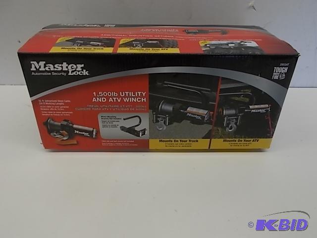 lot 14 image: Master Lock Model 2955AT&nbsp12 Volt Electri...