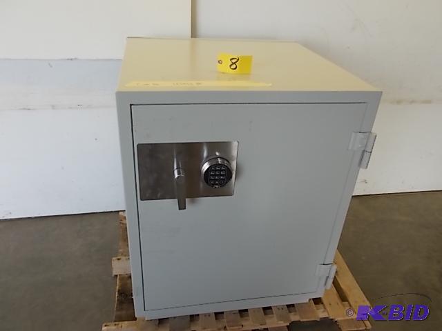 lot 8 image: Fire King Data Safe, 3 Drawers, Digital Lock ...