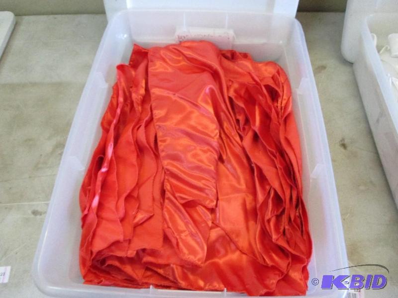 22 salmon napkins...