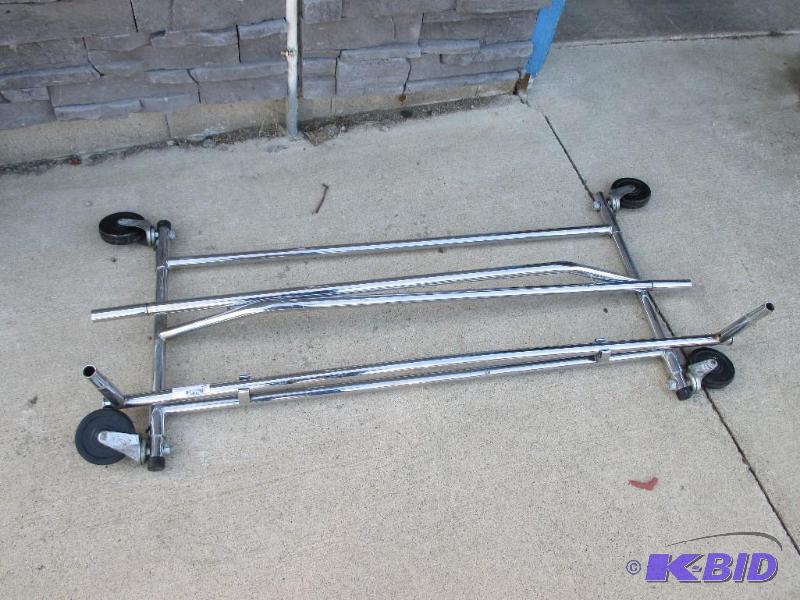 rolling hanging rack...