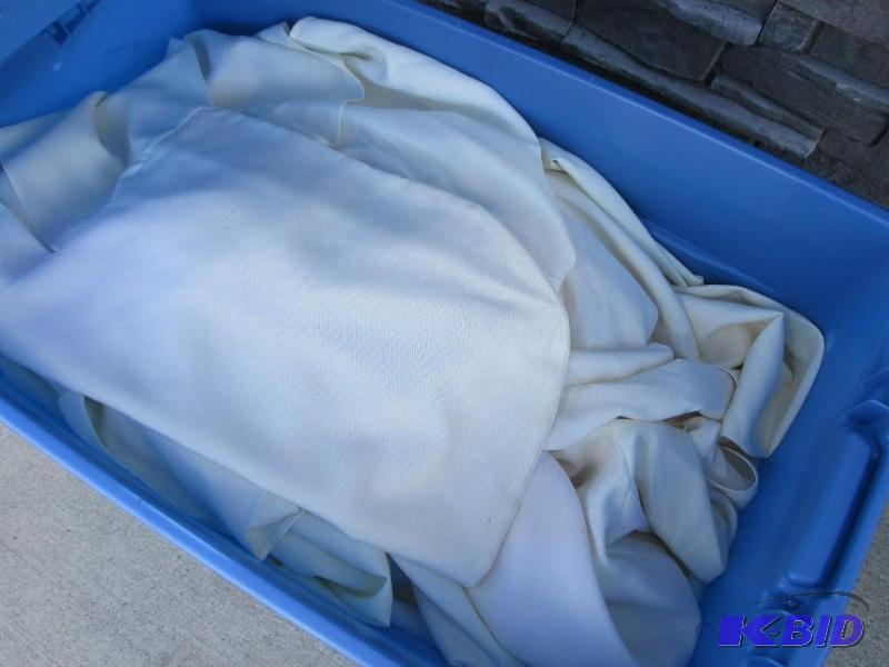 88 clean ivory chair covers...