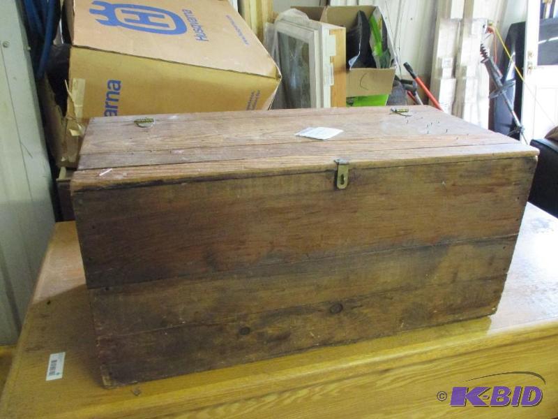 antique bacon box...