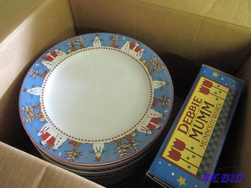 christmas plates...