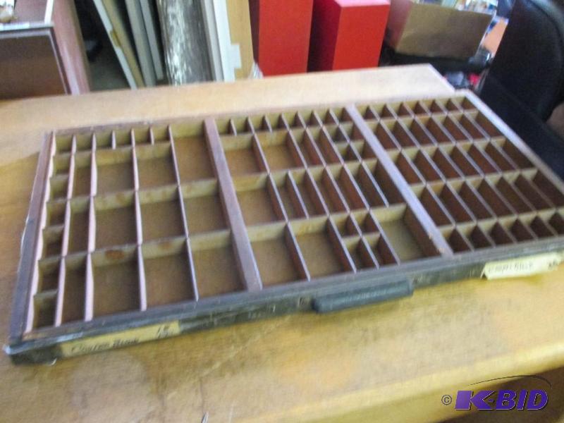 type setters drawer...