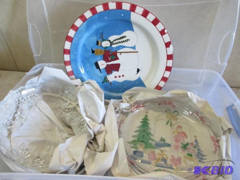 christmas dishes...