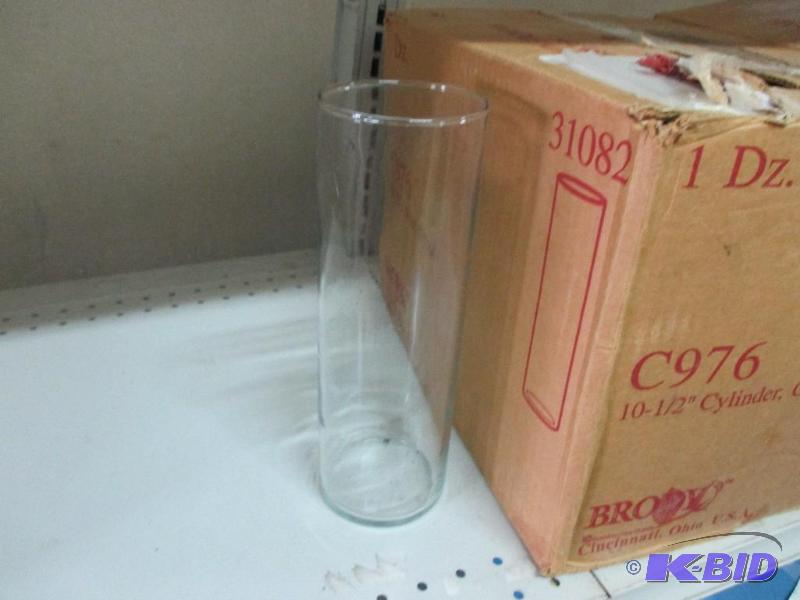 24 10 12&quot cylinder vases...