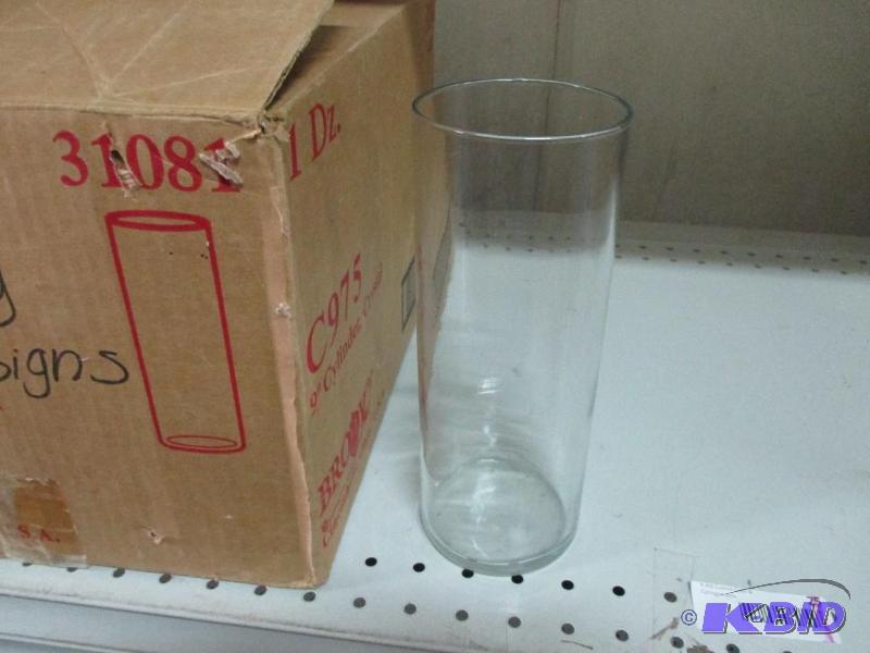 24 912&quot cylinder vases...