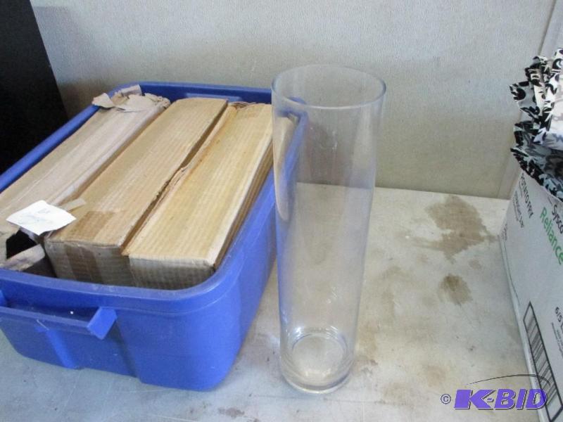 6 16&quot cylinder vases...