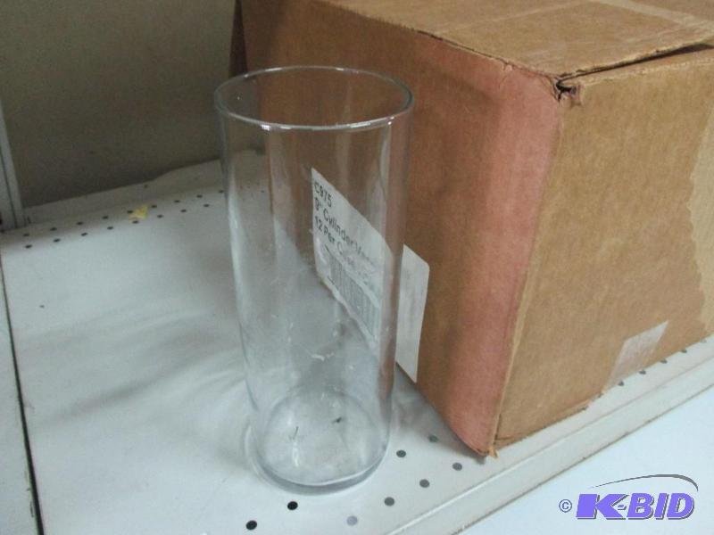 24 9&quot cylinder vases...