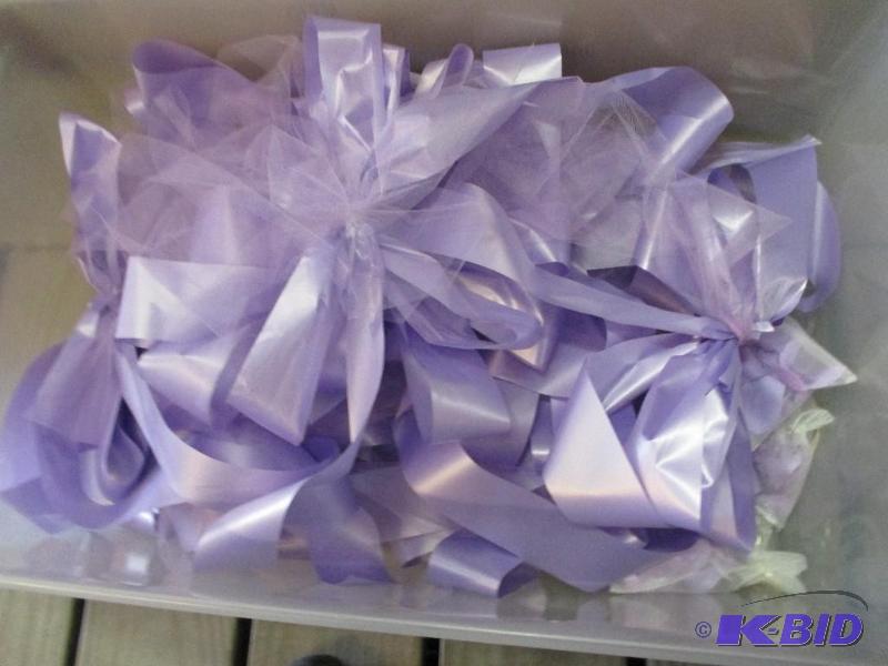 15 ribbon like bows...