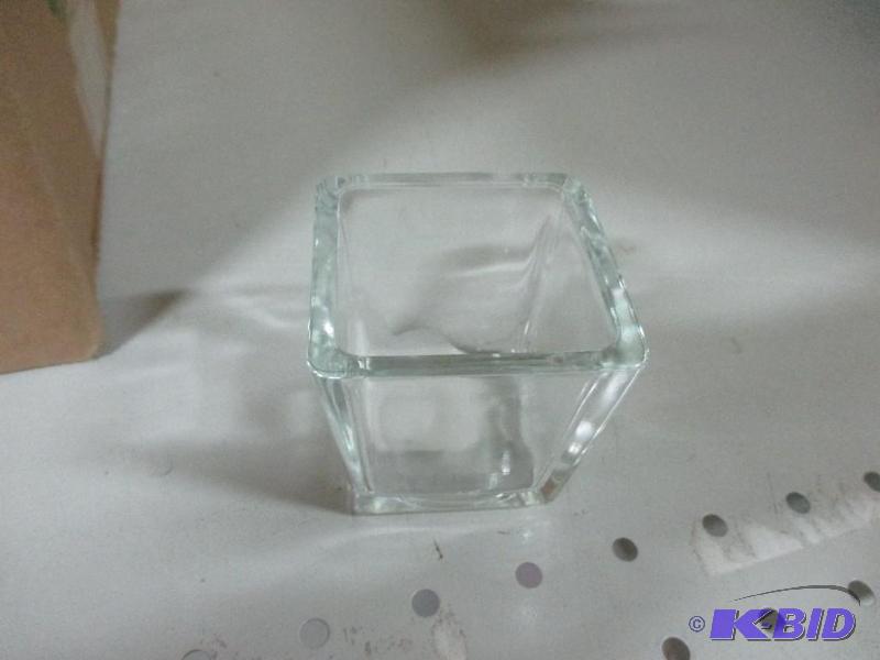24 square votive holders...