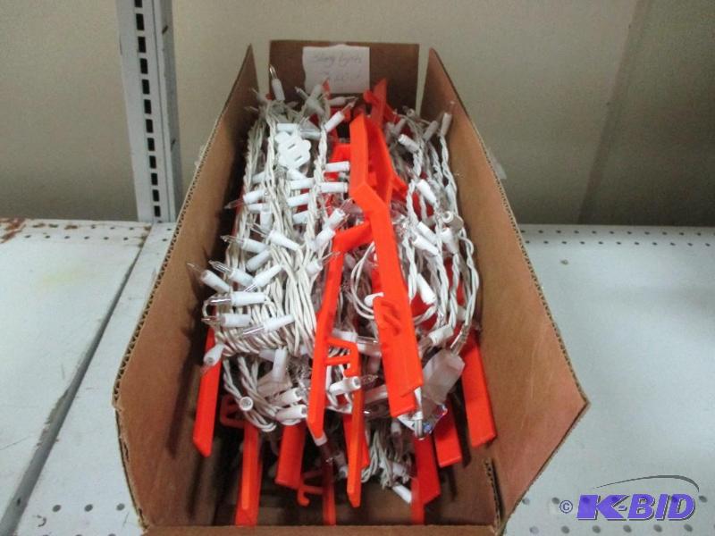 7 x 100ct string lights...