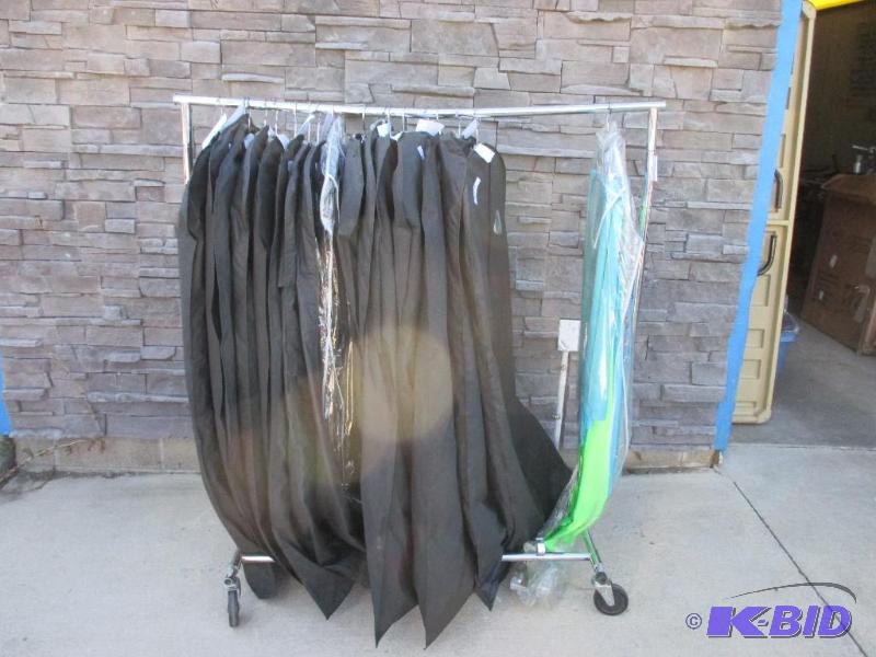 rolling hanging rack...