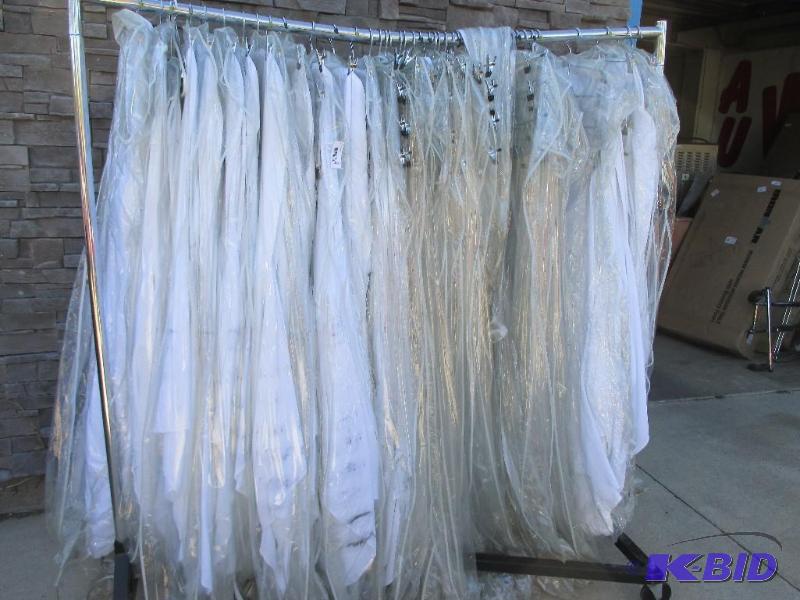 chair covers approx 112, some extra hangers...