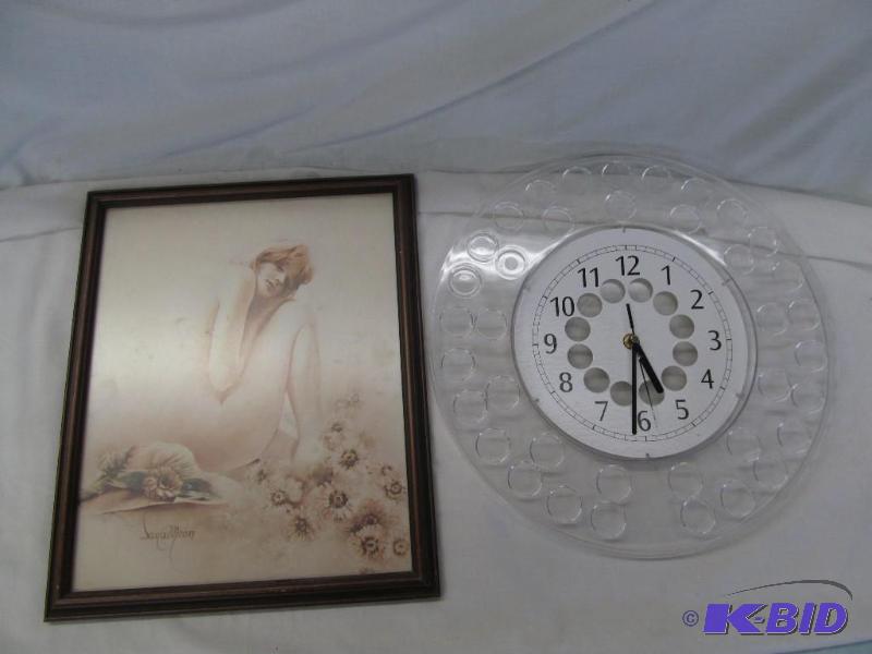 lot 61 image: Clock