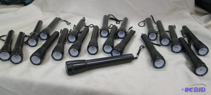 Qty 20 Skinny black flashlights...