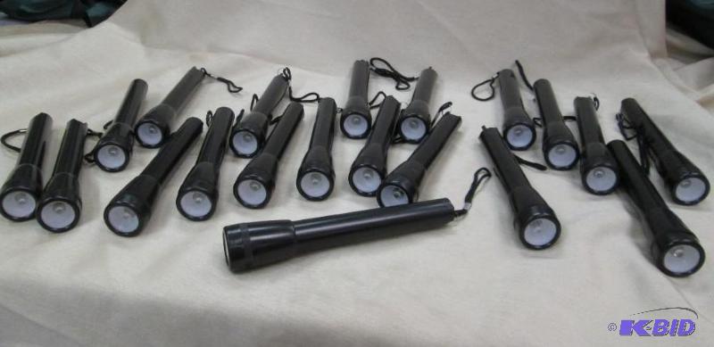 Qty 20 Skinny black flashlights...