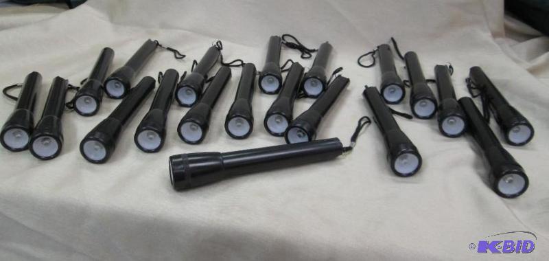Qty 20 Skinny black flashlights...