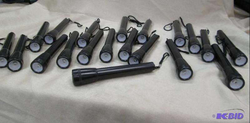 Qty 20 Skinny black flashlights...