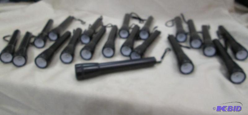 Qty 20 Skinny black flashlights...