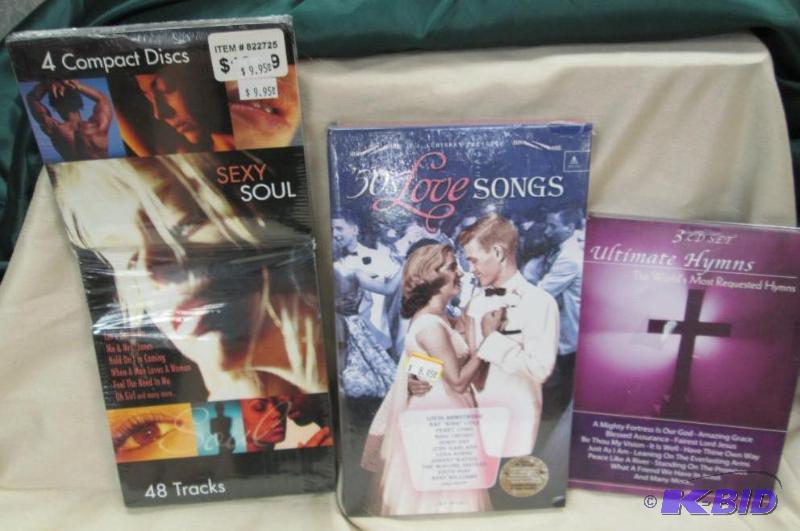 4 Compact Discs Sexy Soul Lets get it on, Me...