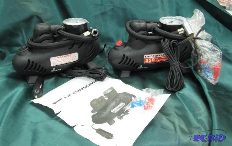Qty 2 Mini Air Compressor 250 PSI VoltDO 12V...