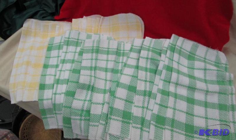 Qty 26 Dish rags in yellow and green...