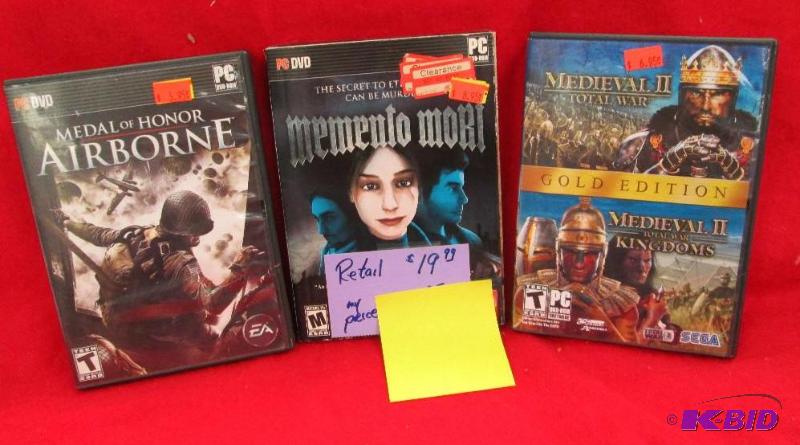 Qty 3 Medieval II Gold edition Medieval II to...