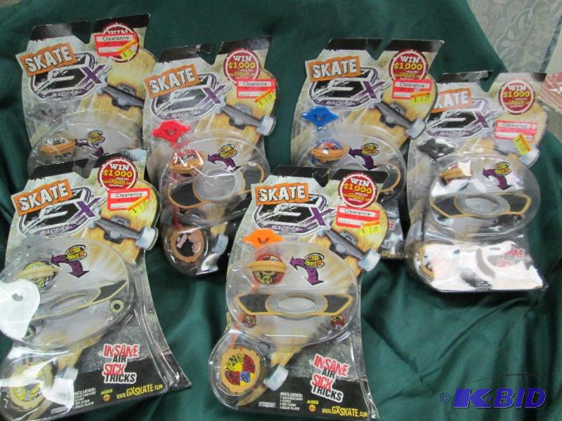 Qty 6 Insane air sick tricks Skate Gx racers ...