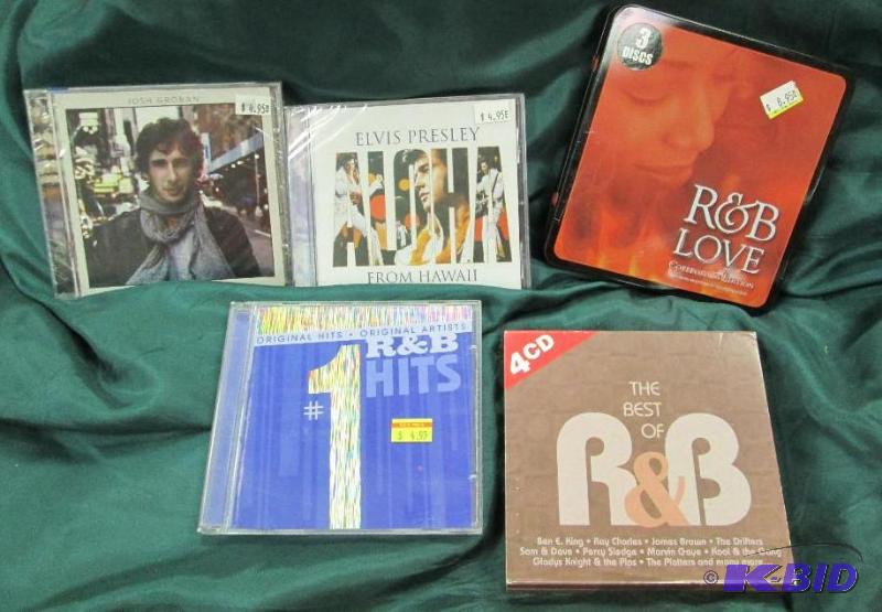 Qty 5 Josh Groban, 4 cd The best of R &amp B...